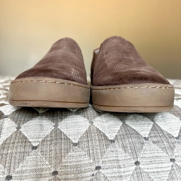 5028 Fifty-Twenty Eight Brown Glen Plaid Leather Slip On Shoes Men’s EU 40 US 7 - Picture 9 of 15